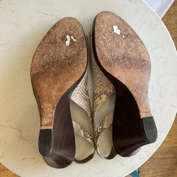 Cole Haan Women’s Size 11 Faux Snakeskin - Picture 3 of 7